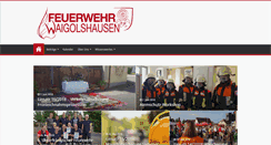 Desktop Screenshot of feuerwehr-waigolshausen.de